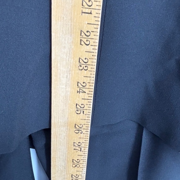 Le Suit Womens 24W Single Button Blazer Slim Fit Pants Suit Black Office Career - Picture 11 of 16